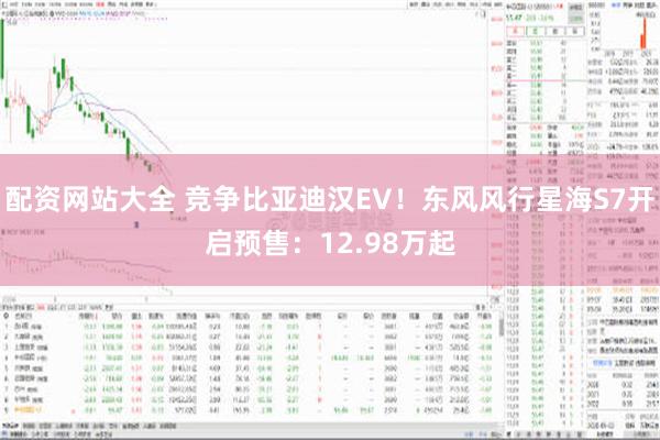 配资网站大全 竞争比亚迪汉EV！东风风行星海S7开启预售：12.98万起