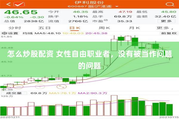 怎么炒股配资 女性自由职业者，没有被当作问题的问题